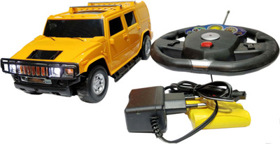 

Bonkerz R/C Hummer Gravity Sensor Rechargeable Remote Control Car With Steering(Multicolor)