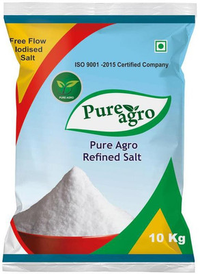

Pure Agro Iodized Salt Iodized Salt(10 kg)