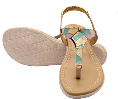 

LUSH Women Green Flats