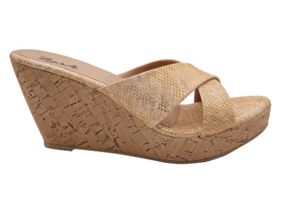 

LUSH Women Gold Wedges