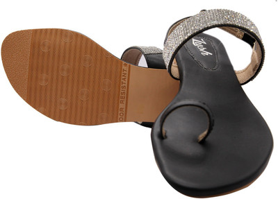 

LUSH Women Black Flats
