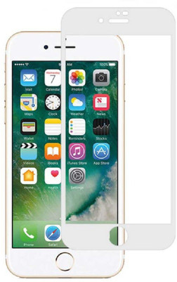 Maxpro Edge To Edge Tempered Glass for 5D Tempered Glass Apple iphone 8 White(Pack of 1)