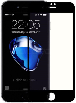 Maxpro Edge To Edge Tempered Glass for 5D Tempered Glass Apple iphone 8 Black(Pack of 1)