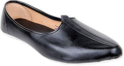 

Simla Foot Fashion jutti-bk Mojaris For Men(Black