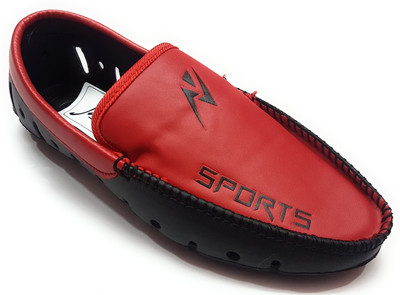 

Angel Fashion Premium Quality Stylish And Designer Shoe Loafers For Men(Red