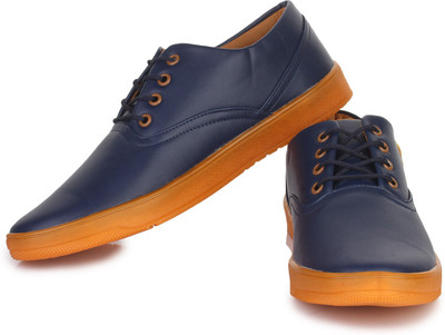 

D-SNEAKERZ Men's And Boys Synthetic Leather Casual Partywear Sneakers Shoes Blue Colour Sneakers For Men(Blue