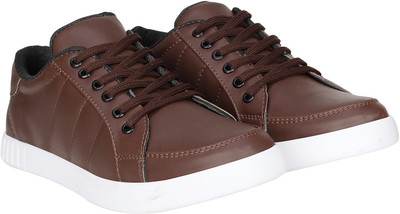 

Kraasa Kick Sneakers For Men(Brown