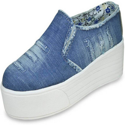 

Vaniya Canvas Shoes For Women(Blue