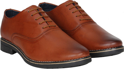 

Kraasa Colored Lace Up For Men(Tan