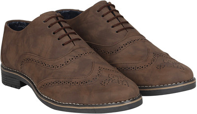 

Kraasa Colored Brogues For Men(Brown
