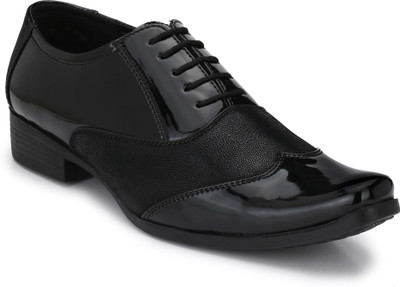 

Fashion Tree Formal Shoe For Men With Lace (Black Color) Lace Up For Men(Black