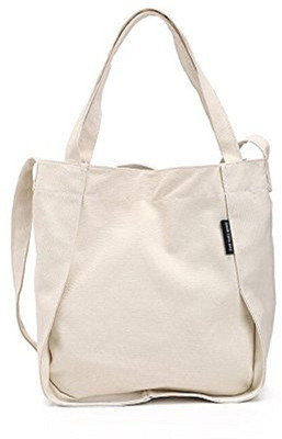 

Mei&ge Girls Casual Beige Canvas Sling Bag