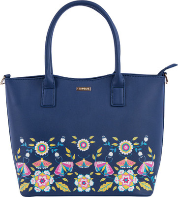 

Chumbak Women Casual Blue PU Tote
