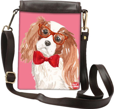 

Nutcase Women Casual Multicolor Genuine Leather Sling Bag