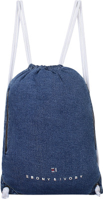 

EBONY & IVORY Men & Women Casual Blue Denim Sling Bag