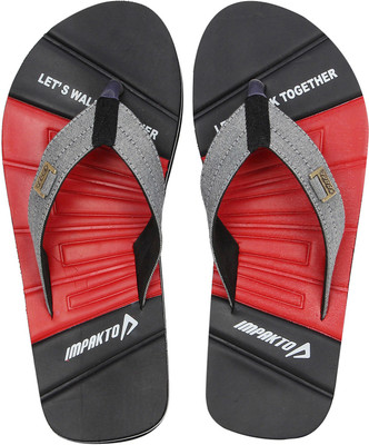 

Flute FOOT Slippers, Black & red