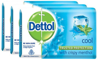 

Dettol Cool Soap(225 g, Pack of 3)