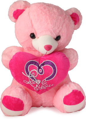 

Skylofts 2 Feet Pink Teddy Bear Soft Toy Plush Gifts - 55 cm(Pink)