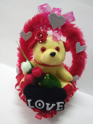 

Aparshi Special Valentine gift for girls BKT10_2 - 32 cm(Red)