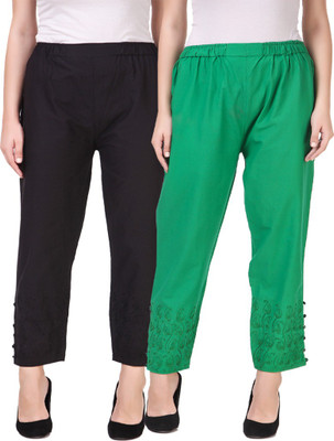 Hardys Regular Fit Women Multicolor Trousers