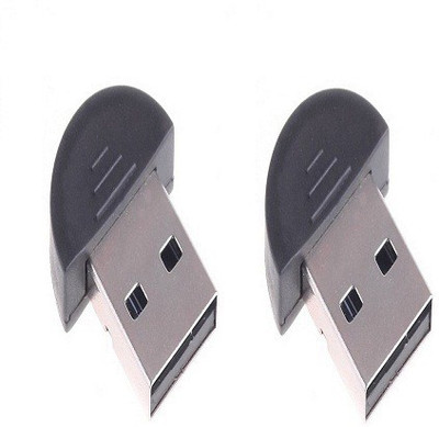 

VU4 SET OF 2PC Mini 2.0 Bluetooth Wireless Dongle USB Adapter(Black)