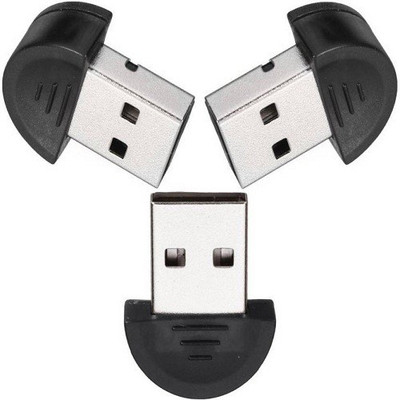 

TECHNIGENT SET OF 3 MINI 2.0 BLUETOOTH USB Adapter (Black) USB Adapter(Black)