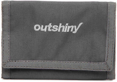 

Outshiny Men Black Fabric Wallet(4 Card Slots)