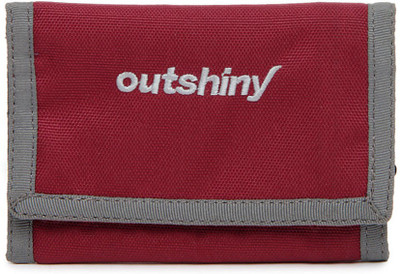 

Outshiny Men Red Fabric Wallet(4 Card Slots)