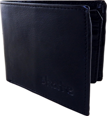 

Orbit Men Black Artificial Leather, Fabric Wallet(5 Card Slots)