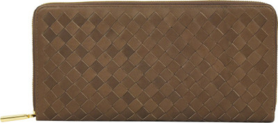 

Eske Women Brown Genuine Leather Wallet(6 Card Slots), Dkearth