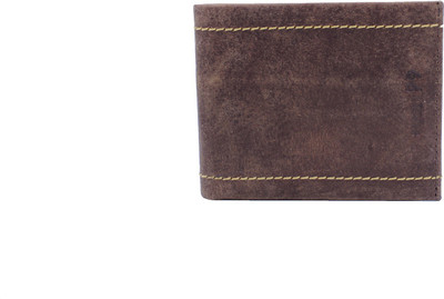 

Street 99 Men Brown Genuine Leather Wallet(13 Card Slots)