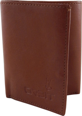 

Orbit Men Tan Genuine Leather, Fabric Wrist Wallet(5 Card Slots)