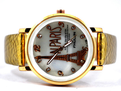 

TruOm Golden girl Watch - For Girls