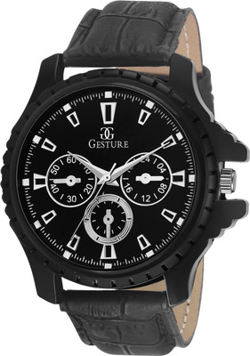 

Gesture 208 Chronograph Pattern Watch - For Men