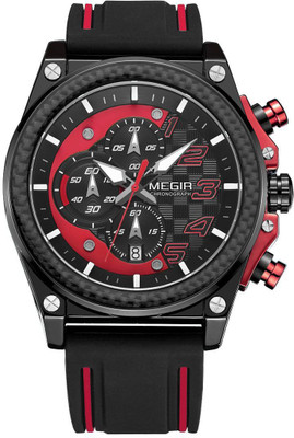 

Megir Gmarks - 2051-BKR sports Watch - For Men