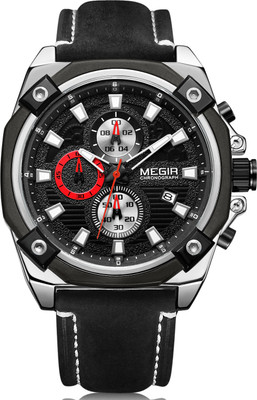 

Megir Gmarks - 2054-BKR sports Watch - For Men