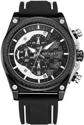 

Megir Gmarks - 2051-BKW sports Watch - For Men