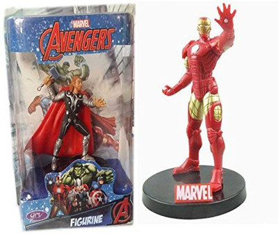 

GRV KREATIONS Thor And Iron Man Figure Pack 6 Inch(Multicolor)