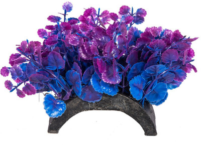 

Liger India Aquarium/ Fish Tank Decorative Artificial Plant Laterite Planted Substrate(Blue)