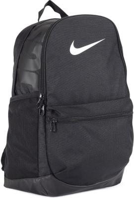 

Nike NK BRSLA M 24 L Backpack(Black, Grey), Black;white