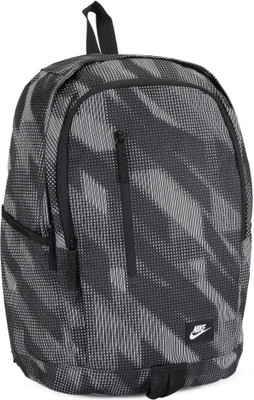 

Nike NK ALL Access Soleday -D 25 L Backpack(Black, Grey), Black;white