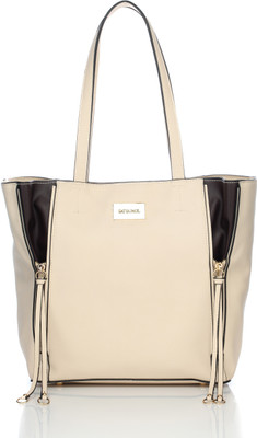 

Satya Paul T397-0640 Shoulder Bag(Beige, 12 L)