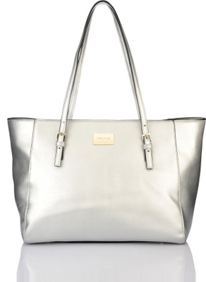 

Satya Paul T397-0645 Shoulder Bag(Silver, 12 L)