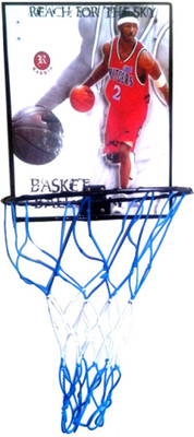 

Rixen Backboard Basketball Ring Size 5 Basketball Ring(5 Basketball Size With Net)