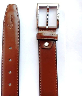 

ZURICH Men Formal Brown Genuine Leather Reversible Belt