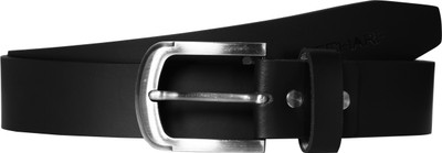 

SCHARF Men Casual Black Genuine Leather Belt