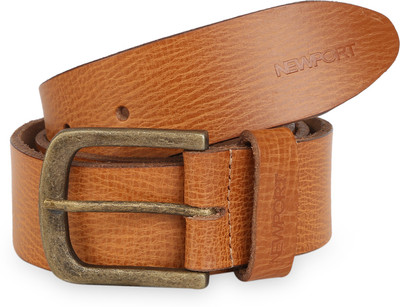 

Newport Men Casual Tan Genuine Leather Belt