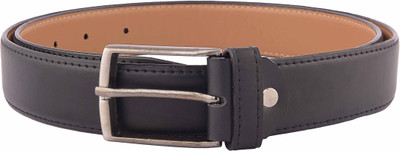 

Trapos Creations Men Casual Black Genuine Leather Belt