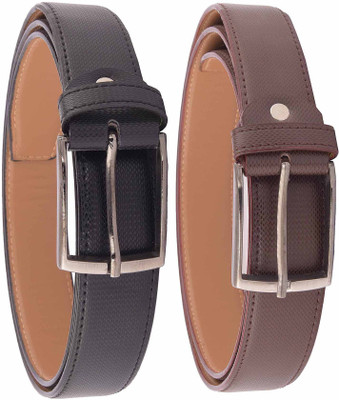 

Trapos Creations Men Casual Black, Brown Genuine Leather Belt