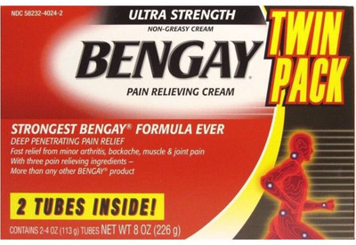 

Bengay Vanishing Scent, Menthol Pain Relieving Gel, Non-Greasy - 57g(2oz) Gel(57 g)